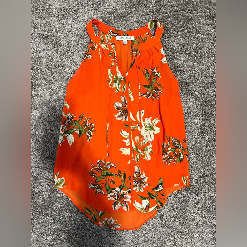 Floral Tank Top